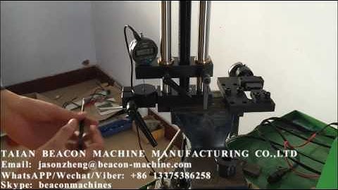 CRM900 CRR920 Common rail injector stage 3 measuring tools  Needle valve opening pressure