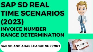 SAP SD REAL TIME SCENARIOS (2023) - Invoice number range