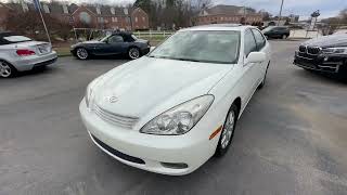 2002 LEXUS ES300 WALK AROUND VIDEO STOCK#034612