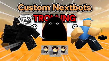 I TROLLED Evade Servers With CUSTOM NEXTBOTS