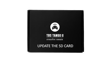 TBS Tango II - 04 - Update the SD Card - eng