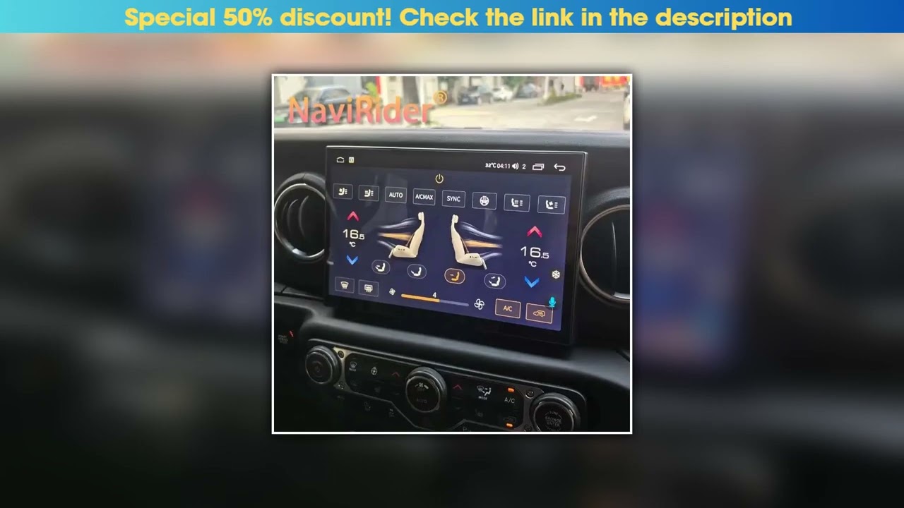 Best Seller 11.8inch For Jeep Wrangler 2018-2022 Android Car Radio Multimedia Video Player Stereo W