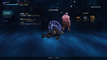 Smite Osiris defeat screen