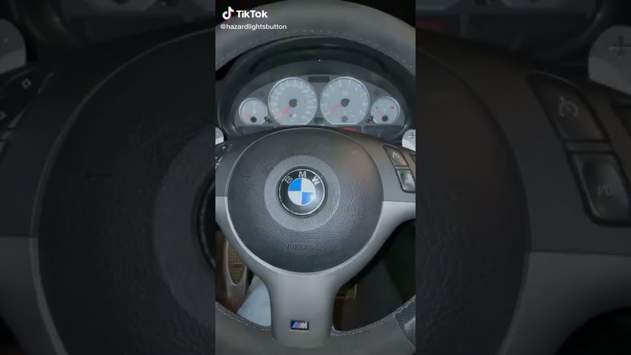 BMW e46 Hazard Light Button Sound YouTube