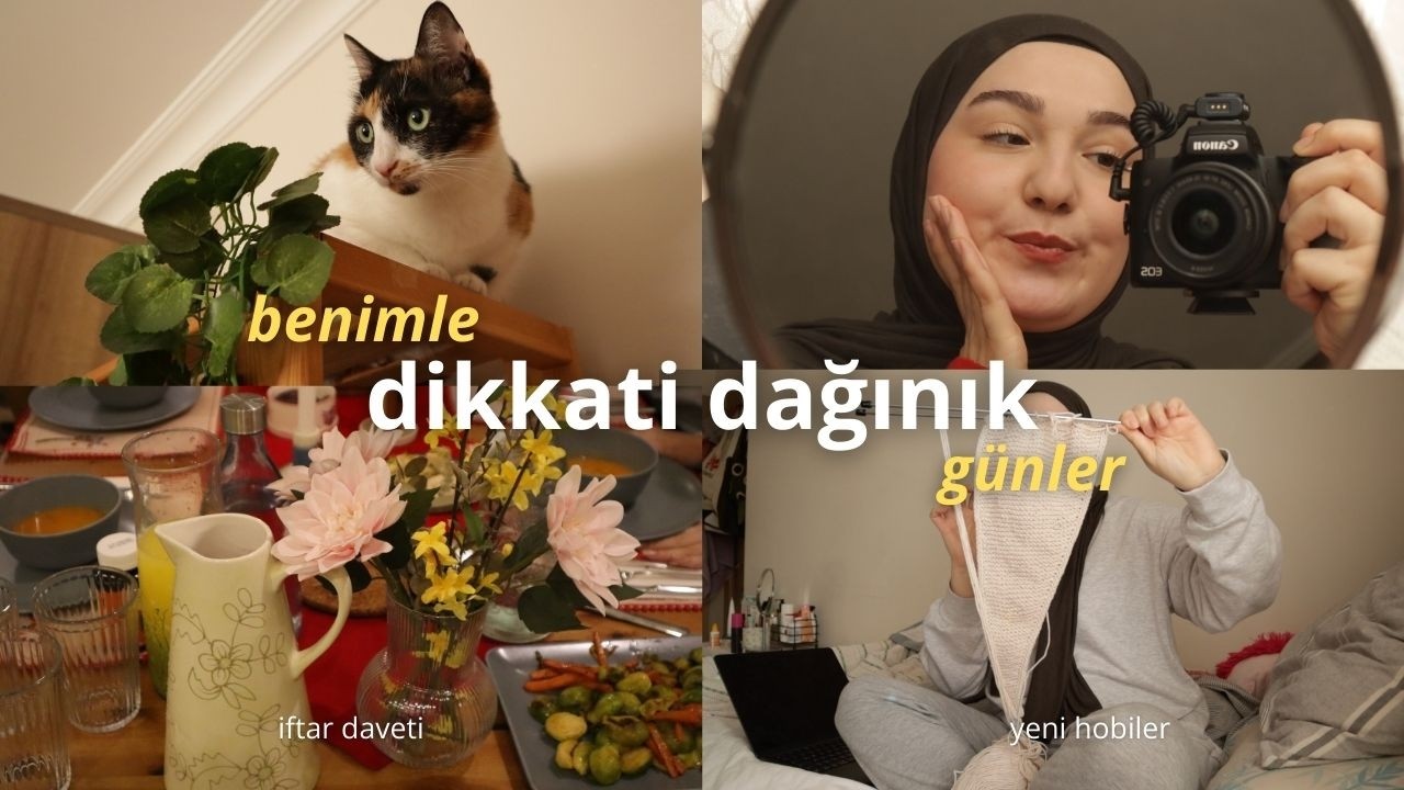 yeni örgü projem ve mutfakta baya zaman geçiriyoruz