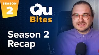QuBites 2.10 - Season Recap | Quantum Computing Simplified