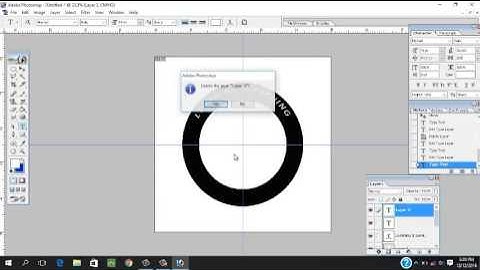 How to make Round Logo in Photoshop 7.0