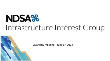 2024-06-17 Infrastructure Interest Group - Staging Areas and Ingest Workflows