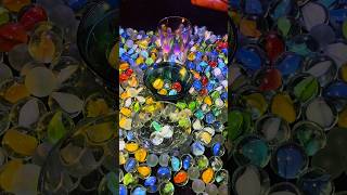 Glass 🆚 Bowl ASMR | Marble Drop Challenge