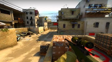 Lumoff 1v5 AWP Ace on de_dust2[CS:GO]