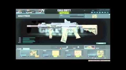 Call of duty Ghost M4A1Tech Gun Leaked Image