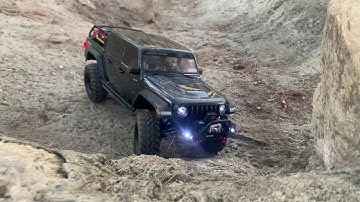 Axial SCX10 III Gladiator New Upgrades test