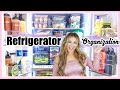 Small Refrigerator Organization & Makeover| ALL AMAZON PRODUCTS!| RV Small Space Fridge Organization