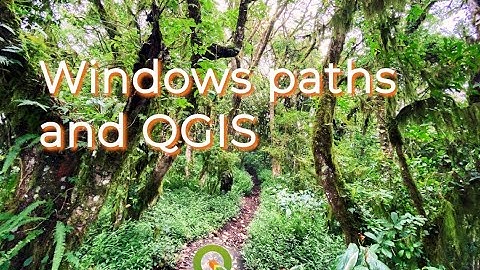 Windows paths and QGIS | burdGIS