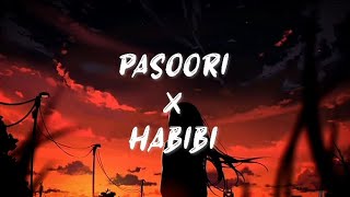 Pasoori X Habibi (Lyrics) SAY3M Mashup trending song||-G.A STATUS