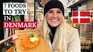 Denmark Food Tour  7 Foods You HAVE To Try in Copenhagen (Americans Try Danish Food)