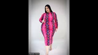 Curvy Plus Size Lingerie Fashion Show Model | Multi Clothing Haul #temuhaul #plussize #lingerie
