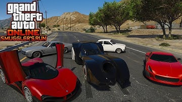 GTA ONLINE: ALL UNRELEASED SMUGGLERS RUN CARS