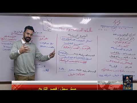 أولي ثانوي درس الحياة السياسية والإدارية الترم الاول