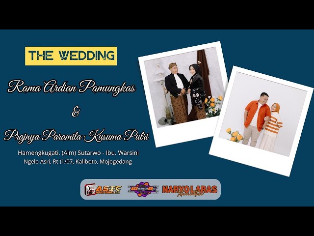 🔴LIVE Wedding Rama u0026 Paramita || Karawitan NARYO LARAS || WAHYUAJI Audio || ASIC Production FullHD class=