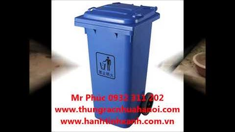 Địa chỉ bán xe đẩy thu gom rác 400L, 500 lít công ty ICD