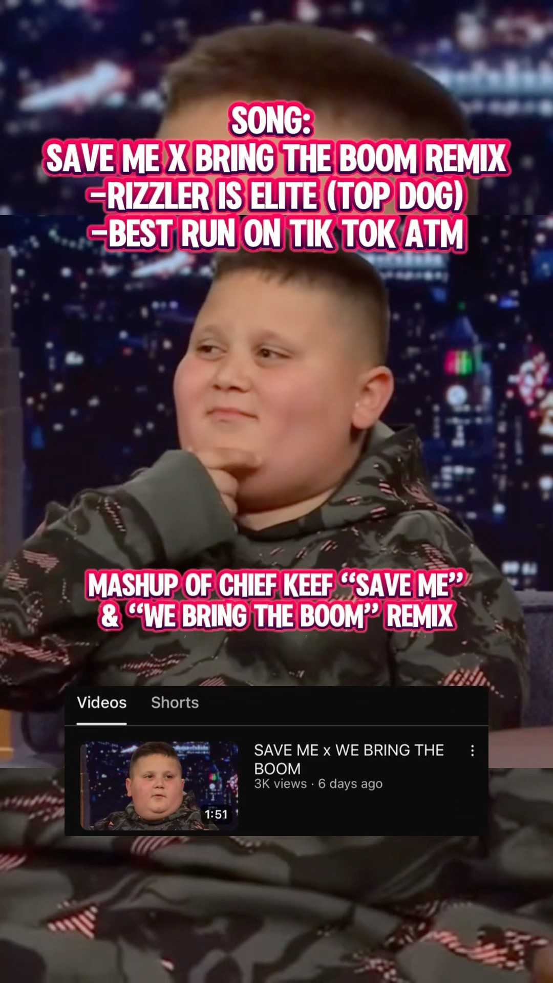 Is the rizzler the most viral person on tik tok atm?! Also this viral song mashup lowkey goes hard!