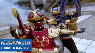 Thunder Rangers Battles | Ninja Storm Episodes | Power Rangers Official