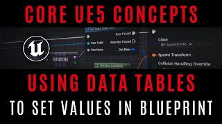 Learn How to Use DATA TABLES in BLUEPRINT to Set Actor Values in UE5