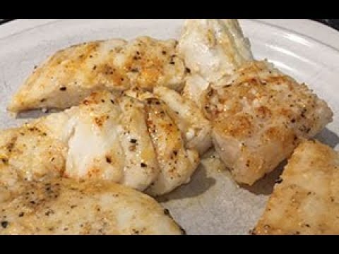Tasty Grilled Halibut with Garlic Butter Dipping Sauce