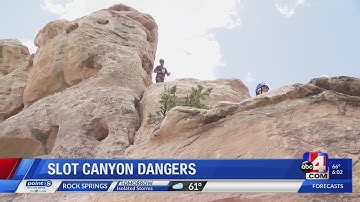Canyoneering guide warns of flash flood dangers in slot canyons