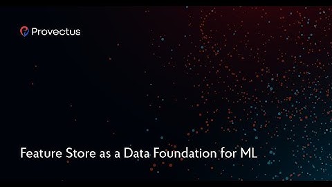 Webinar: Feature Store as a Foundation for Machine Learning