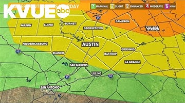 RADAR: Tracking potential severe storms Saturday night | KVUE