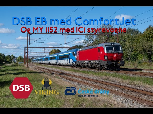 Comfortjet, MY 1152 & V200 i Danmark - September 2025