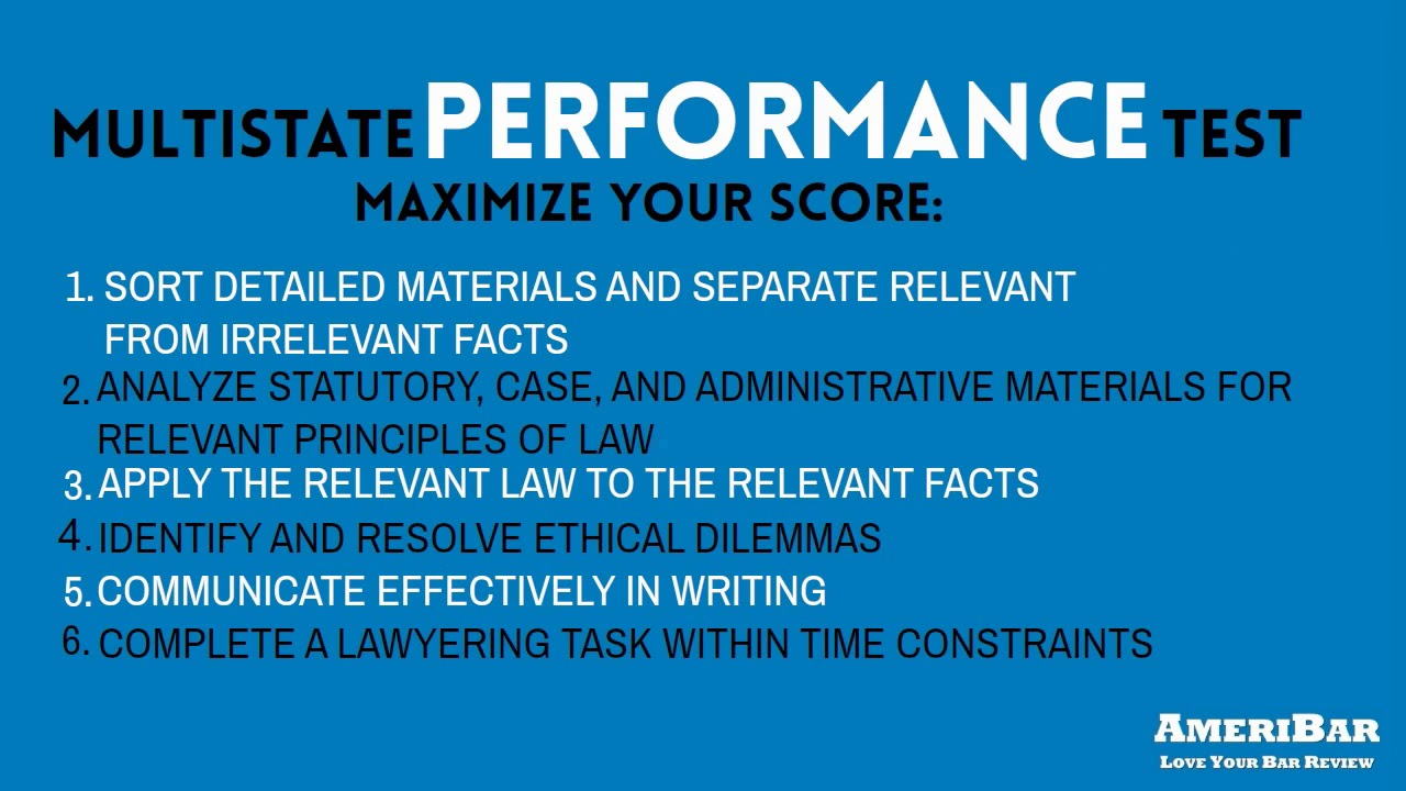 Bar Exam Format and Description YouTube