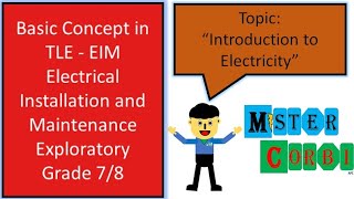 Celebrity Basic Concept in Electrical Installation and Maintenance (Part 1) TLE - EIM Grade 7 and 8.. Wealth
