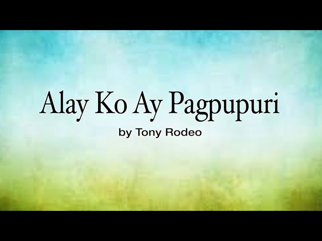 Alay Ko Ay Pagpupuri (Cover) with Lyrics class=