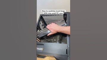 Large GPU in small PC case (full tutorial)