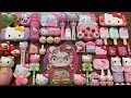 Special Series PINK Hello Kitty Slime || Mixing Too Many Things Into Clear Slime || Satisfying Slime