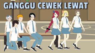Ganggu Cewek Lewat Mobile Legends Academia - Animasi Sekolah