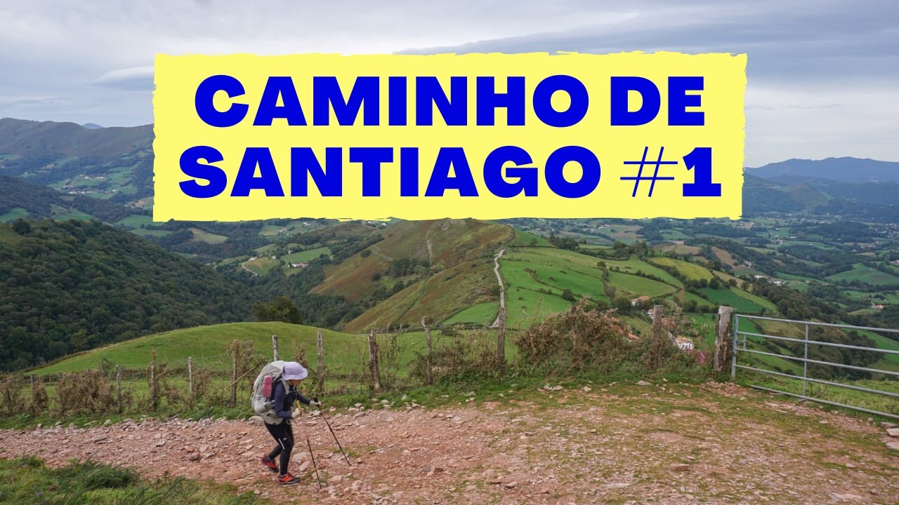 Os ventosos Pirineus no CAMINHO DE SANTIAGO - faltam 774 km