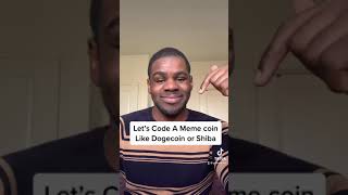 Code a meme coin #solidity #blockchain #crypto #nft