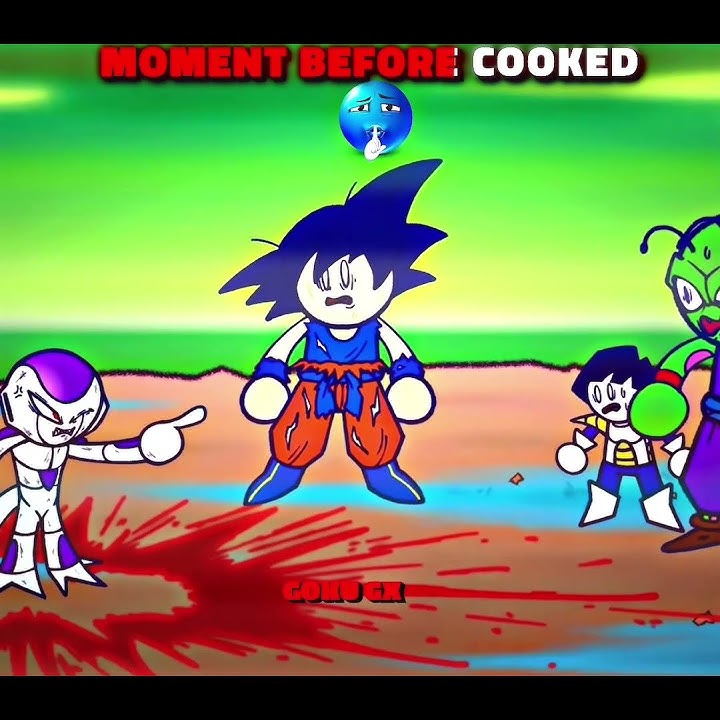 Goku vs Frieza Part 2 #goku #dragonball #anime #edit