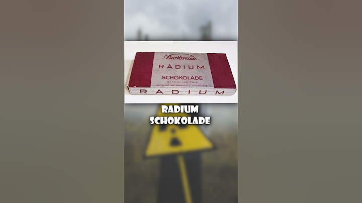 Die Radioaktive Zahnpasta Doramad