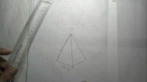 (10.12) Isometric  View of Pentagonal Pyramid