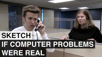 If Computer Problems Were Real - Awkward Spaceship