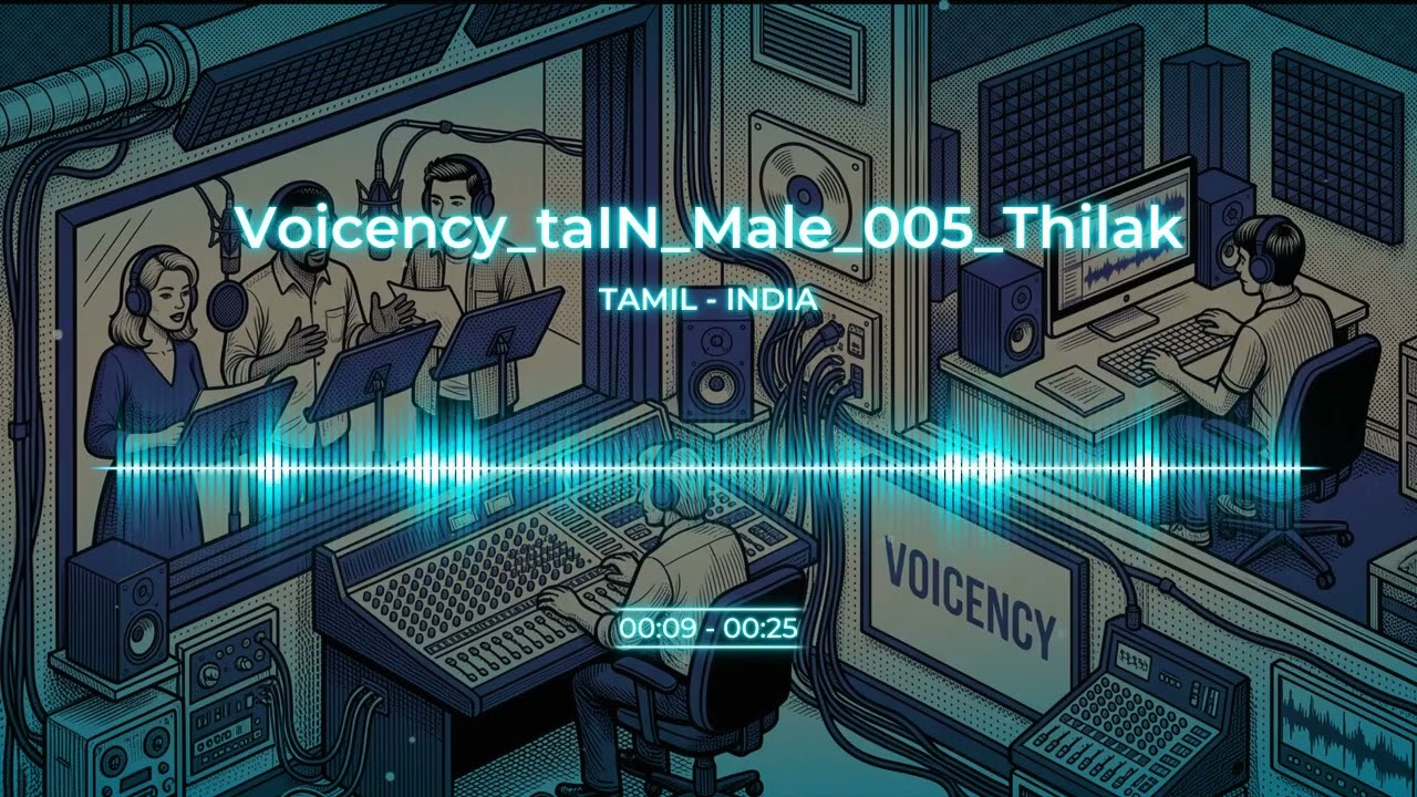 Tamil Male Voice - Voicency_taIN_Male_005_Thilak