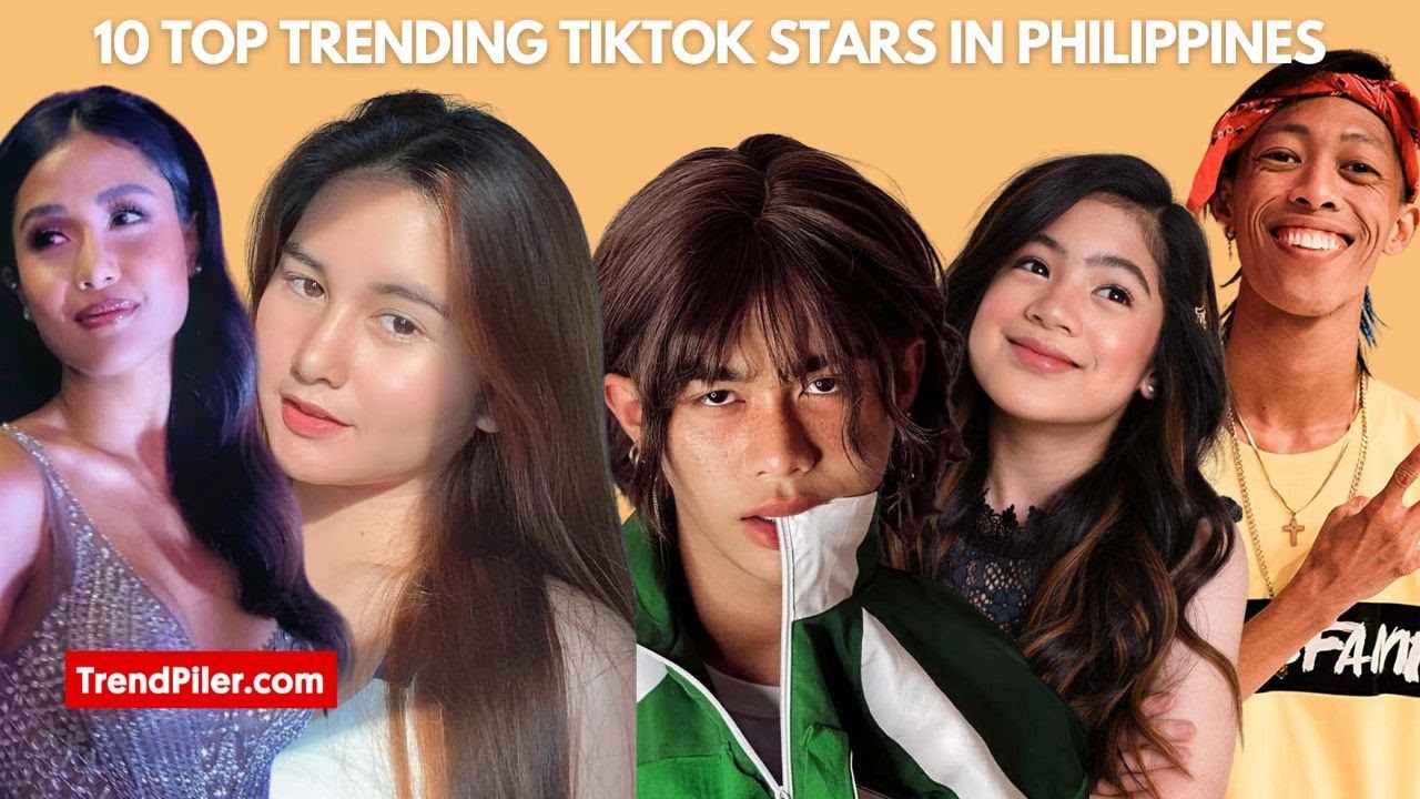10 Top Trending TikTok Stars in Philippines - YouTube
