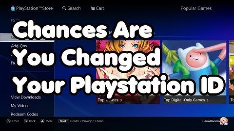 Missing Purchases? Chances are you changed your PSN ID