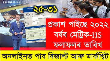 HSLC Exam Results Fix Date || HS Exam Results Fix Date || HSLC & HS Exam Results 2022 Check website