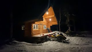 BREAKING TRAIL TO OUR REMOTE ALASKAN CABIN ON OUR 2022 SKI DOO EXPEDITION